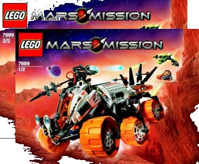 LEGO onderdeel MT-101 Armored Drilling Unit (7699-1)