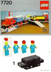 LEGO part Diesel Freight Train Set, battery 7720-1