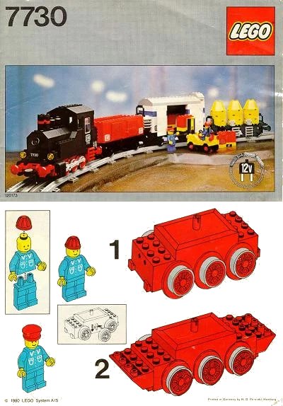 LEGO onderdeel Electric Goods Train (7730-1)