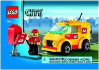 LEGO onderdeel Mail Van 7731-1