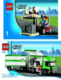 LEGO onderdeel Truck & Forklift 7733-1