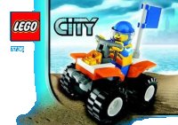 LEGO part Coast Guard Quad Bike 7736-1