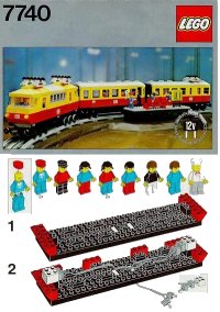 LEGO part Inter-City Passenger Train 7740-1