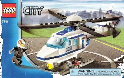LEGO onderdeel Police Helicopter (7741-1)