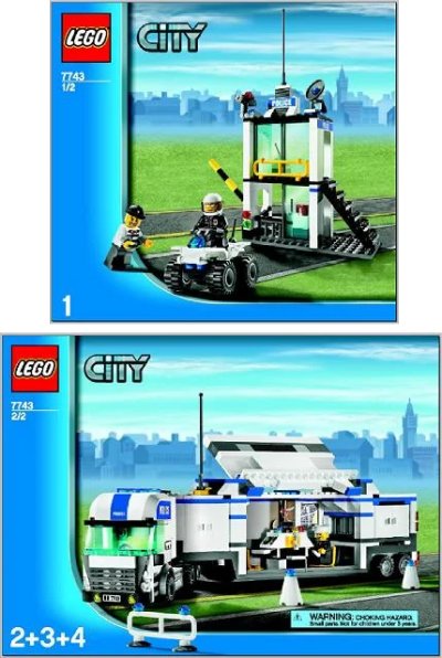 LEGO onderdeel Police Command Center (7743-1)
