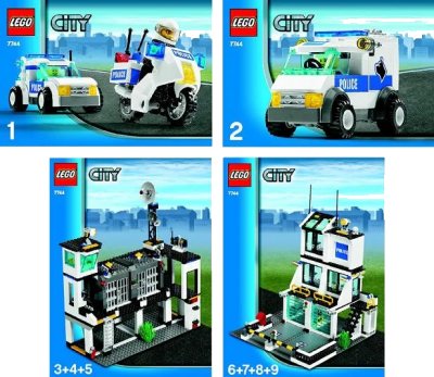 LEGO onderdeel Police Headquarters (7744-1)