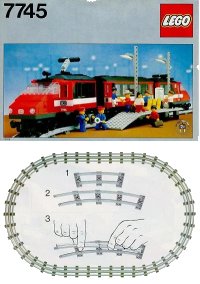 LEGO part High-Speed City Express Passenger Train 7745-1