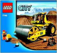 LEGO part Single-Drum Roller 7746-1