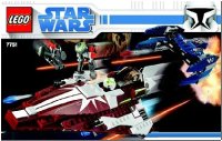 LEGO onderdeel Ahsoka's Starfighter and Vulture Droid 7751-1