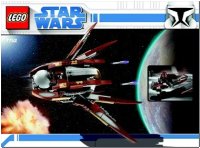 LEGO part Count Dooku's Solar Sailer 7752-1