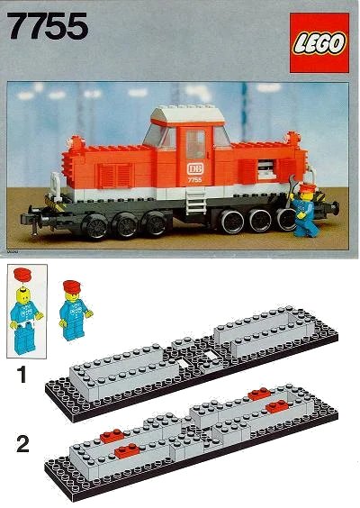 LEGO onderdeel Diesel Heavy Shunting Locomotive (7755-1)