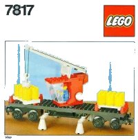 LEGO part Crane Wagon 7817-1