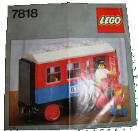 LEGO onderdeel Passenger Carriage 7818-1