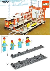 LEGO part Railway Station 7822-1