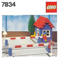 LEGO part Level Crossing Manual 7834-1