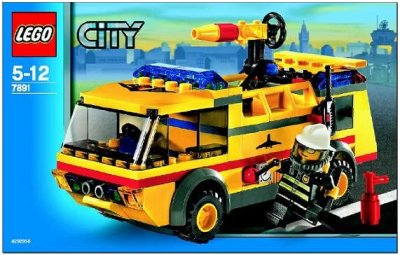 LEGO onderdeel Airport Firetruck (7891-1)