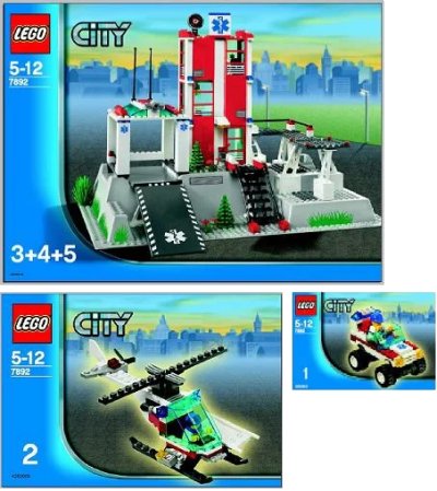 LEGO onderdeel Hospital (7892-1)