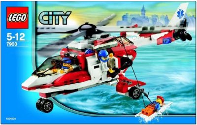 LEGO onderdeel Rescue Helicopter (7903-1)