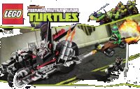 LEGO part Shredder's Dragon Bike 79101-1