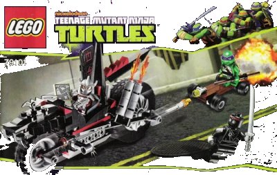 LEGO onderdeel Shredder's Dragon Bike (79101-1)