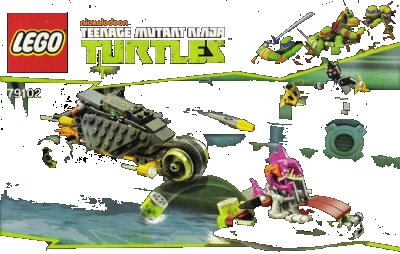 LEGO part Stealth Shell in Pursuit (79102-1)