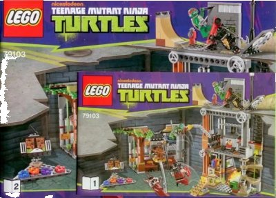 LEGO onderdeel Turtle Lair Attack (79103-1)
