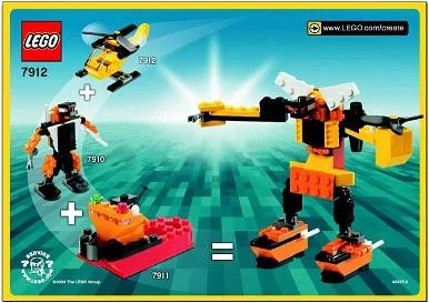 LEGO onderdeel Helicopter Promotional (Duracell) (7912-1)