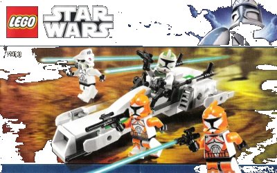 LEGO onderdeel Clone Trooper Battle Pack (7913-1)