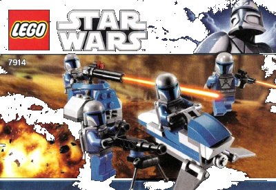 LEGO onderdeel Mandalorian Battle Pack (7914-1)