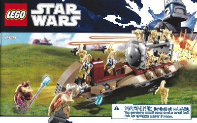 LEGO onderdeel The Battle of Naboo (7929-1)