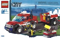 LEGO onderdeel Off Road Fire Rescue 7942-1