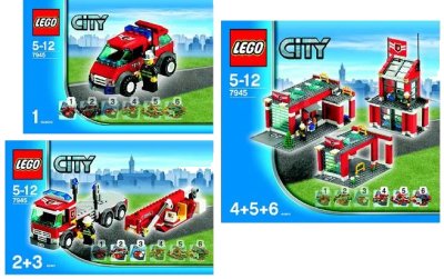 LEGO onderdeel Fire Station (7945-1)