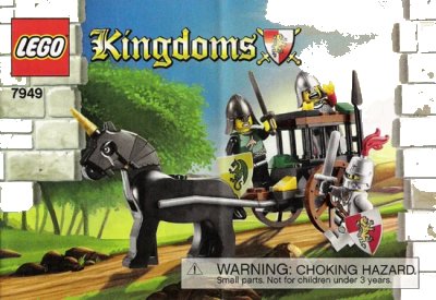 LEGO onderdeel Prison Carriage Rescue (7949-1)