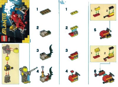 LEGO onderdeel Ocean Speeder (7976-1)
