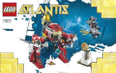 LEGO onderdeel Seabed Strider (7977-1)