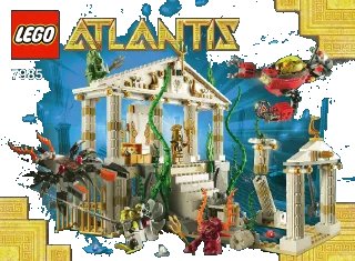 LEGO onderdeel City of Atlantis (7985-1)