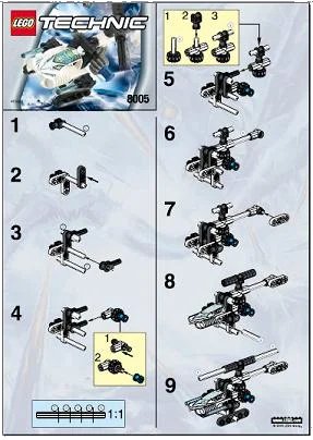 LEGO onderdeel Ice Explorer (8005-1)