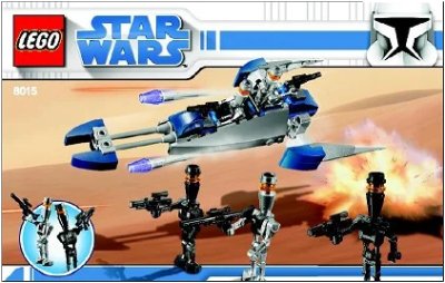 LEGO onderdeel Assassin Droids Battle Pack (8015-1)