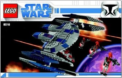 LEGO onderdeel Hyena Droid Bomber (8016-1)