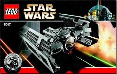 LEGO onderdeel Darth Vader's TIE Fighter (8017-1)