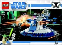 LEGO part Armored Assault Tank (AAT) 8018-1