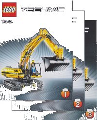 LEGO part Motorized Excavator 8043-1