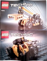 LEGO part Mini Telehandler 8045-1