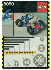 LEGO onderdeel Building Set with Motor 8050-1