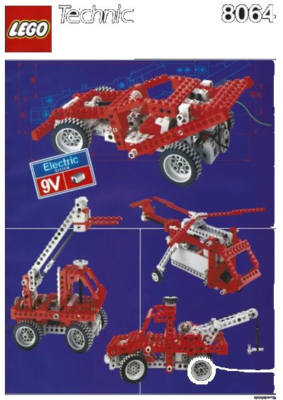 LEGO onderdeel Universal Motor Set 9V (8064-1)