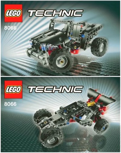LEGO onderdeel Off-Roader (8066-1)