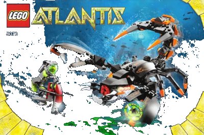 LEGO onderdeel Deep Sea Striker (8076-1)