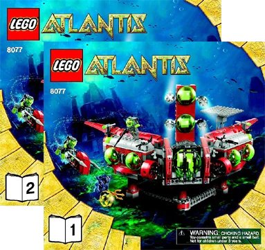 LEGO onderdeel Atlantis Exploration HQ (8077-1)