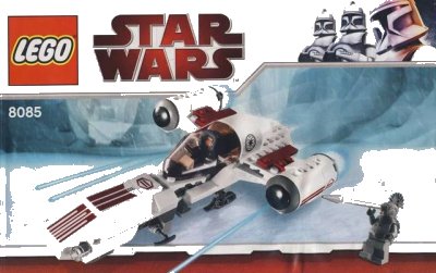 LEGO onderdeel Freeco Speeder (8085-1)