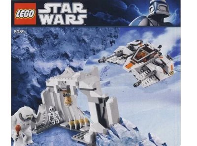 LEGO onderdeel Hoth Wampa Cave (8089-1)